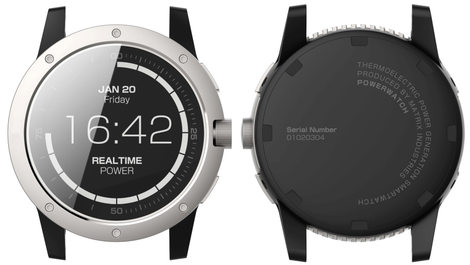Illustration for article titled This Smartwatch Powered By Your Body Heat Never Needs Charging